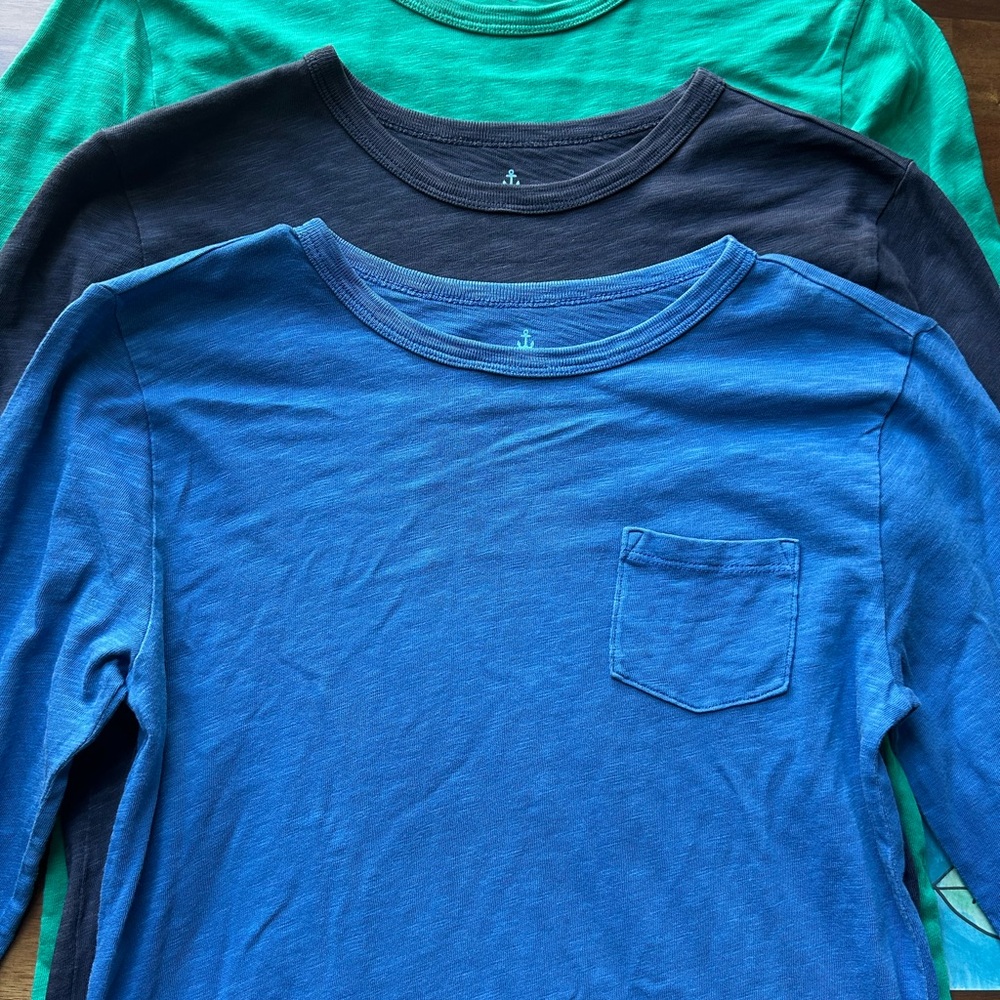 Set of 3 CREWCUTS Boys Long Sleeve Tees